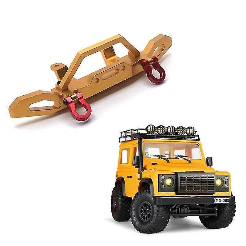 Metal Front Bumper for MN D90 MN-90 MN90 MN96 MN98 MN99S MN45 1/12 RC Crawler Car Upgrade Parts Acc
