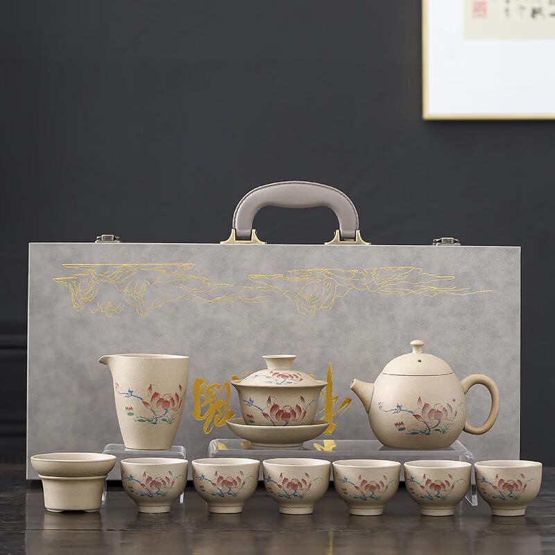 Traditional Chinese Ceramic Kung Fu Tea Set