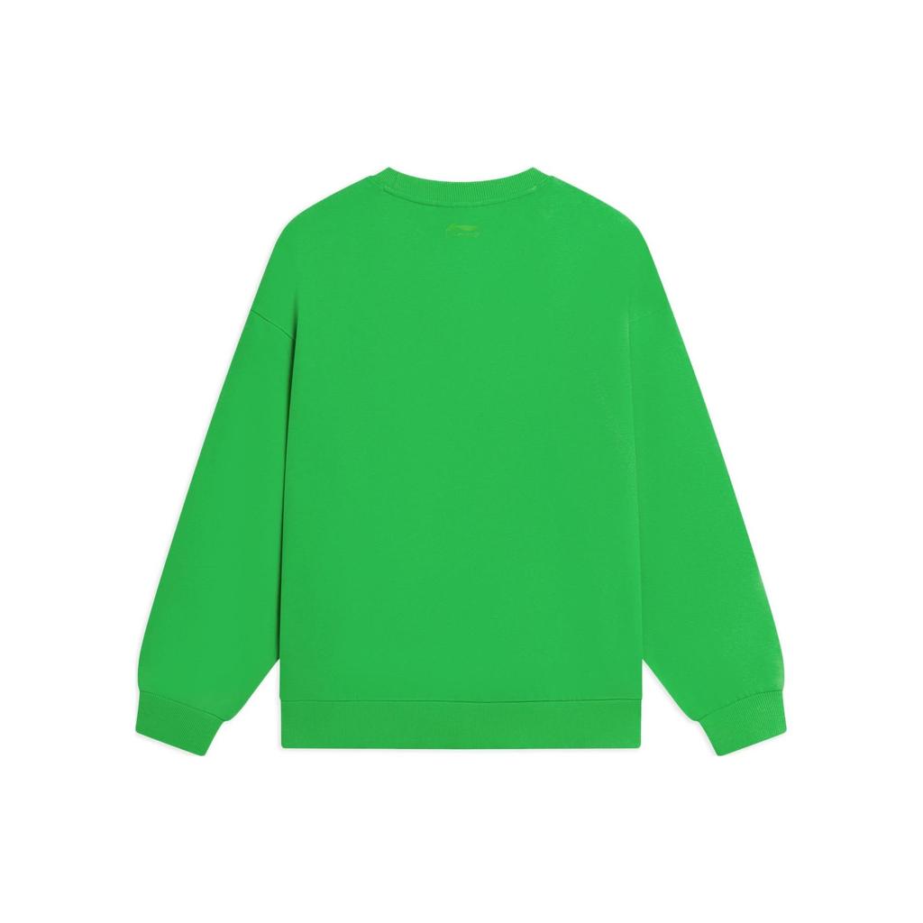 Li-Ning Anything Is Possible Graphic Sweatshirt 'Neon Green' Men's AWDSF75-3