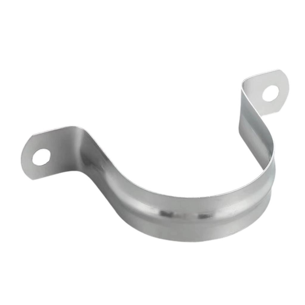 Heavy Duty Saddles Pipe Clamp Metal Water Tube Holder Bracket 2 Hole for Enhances Durability and Corrosion Resistance