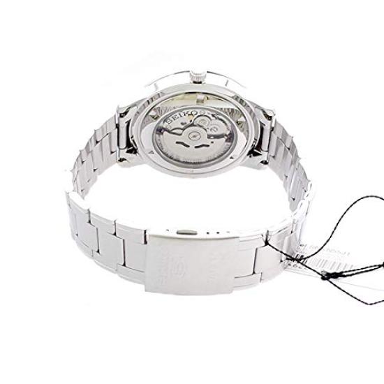 SEIKO Men's Watch SNKN55J1 SEIKO5 Automatic Black Silver Black m-sto1