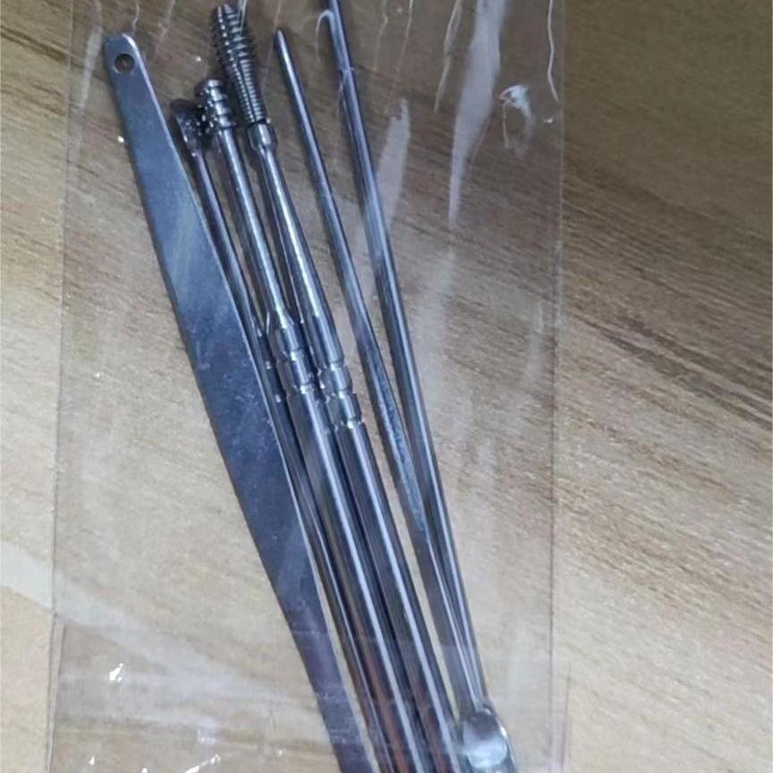 6-Piece Stainless Steel Ear Cleaning Tool Set for Adults and Children
