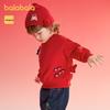 Balabala Unisex Fleece-Lined Cartoon Sweatshirt