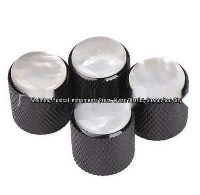 Electric Guitar & Bass Volume Tone Knob with Shell Inlay