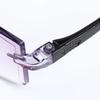 6PCS Fashionable Square Frameless Cut-edge Lightweight Reading Glasses Men Women Comfortable Eye Protection Eyeglasses