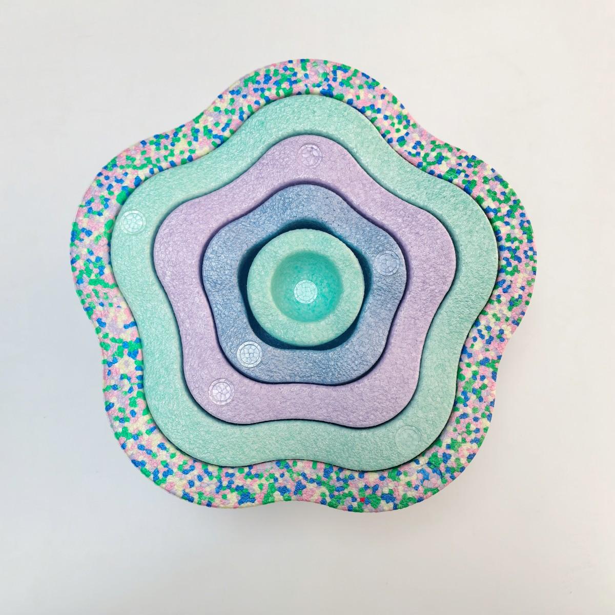 New Kids Balance Stapstones Toys Sensory Integration Foam Toys Stapstenenens Sports Balance stones