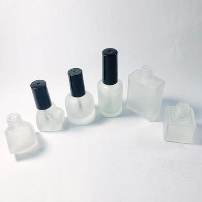 Matte 5Ml8Ml10Ml15Ml Sub-Packed Nail Polish Bottle Nail Gel Bottle With Brush Glass Empty Blending Bottle Touch-Up Container