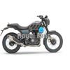 Royal Enfield "Graphite Blue Scram 411 Left Side Panel With Sticker"