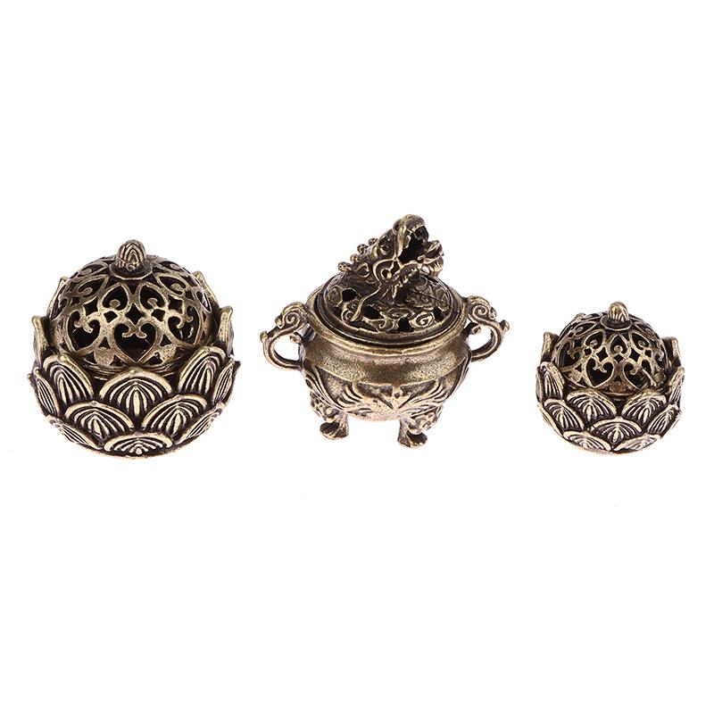 Palnik kadzideł Lotus Buddyzm Kran Uchwyt na kadzidełka Mini kadzielnica z drzewa sandałowego Rzemiosło Dekoracja domu