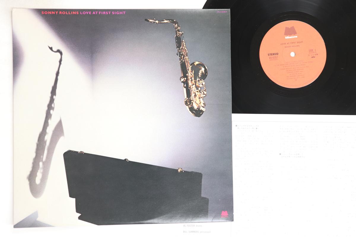 

LP Record SONNY ROLLINS - Love At First Sight VIJ6357 MILESTONE 1980 Japan Jazz Used