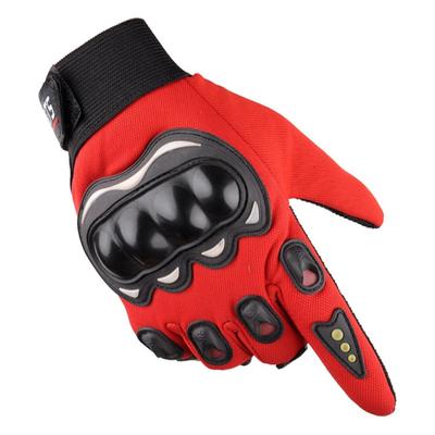 Motorradhandschuhe Outdoor-Sportarten Radfahren Rennen Herren und Damen Vollfinger Halbfinger Fingerfrei Rutschfest Schützend Lokomotivhandschuhe