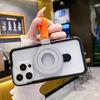 Strong Magnetic For Magsafe Ring Phone Holder Stand With Strap Bracket For iPhone 17 16 15 14 Pro Max S25 S24 Ultra Accessories