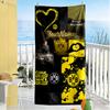 Borussia Dortmund Personalized Name Beach Towel High Absorbency & Quick-Dry Portable for SwimmingBeachCamping Travel Beach AccessoriesGym
