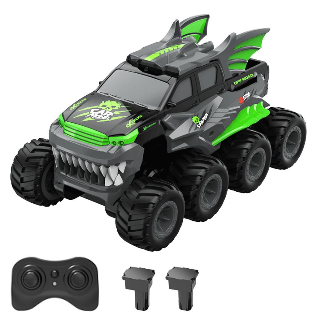 Remote Control Car, 2.4G 8WD Amphibious Waterproof Off Road Vehicle for Kids, 360 degrees  Rotating Pool Lake Outdoor