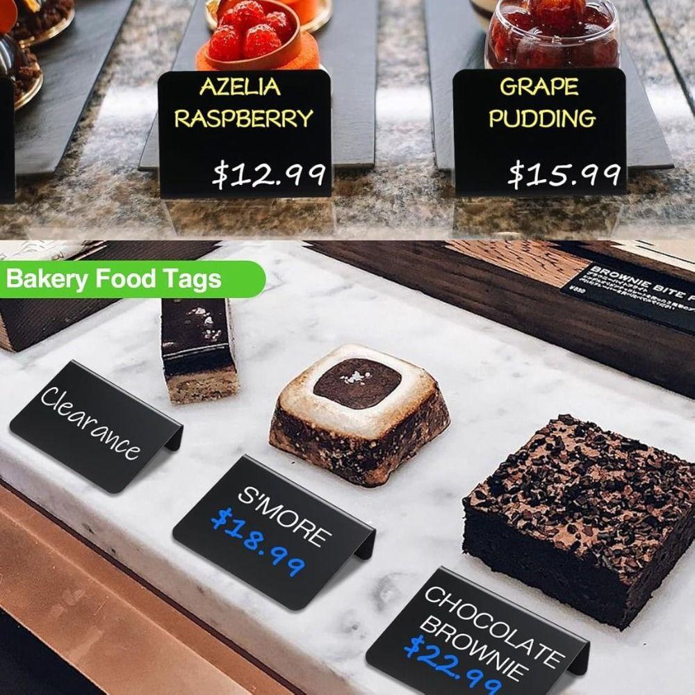 1pcs Reusable Mini Chalkboard Erasable Message Board Desktop Display Board Place Card Display