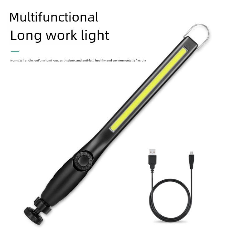 Stepless Dimming COB Work Light with Magnet, USB Charging, Emergency Light for Car Maintenance