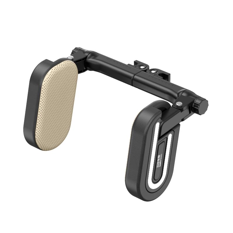 

CANLER Автомобильный боковой подголовник для шеи 2025 Улучшенный регулируемый для детей и безопасная и удобная автомобильная подушка для сна для задних сидений, версия, чёрный