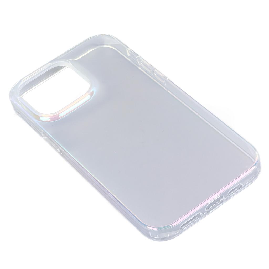 Hülle für IPhone TPU Vollschutz Stoßfest Gradient Laser Schlanke Handyhülle für Frauen und Mädchen Täglicher Gebrauch für 14 Pro