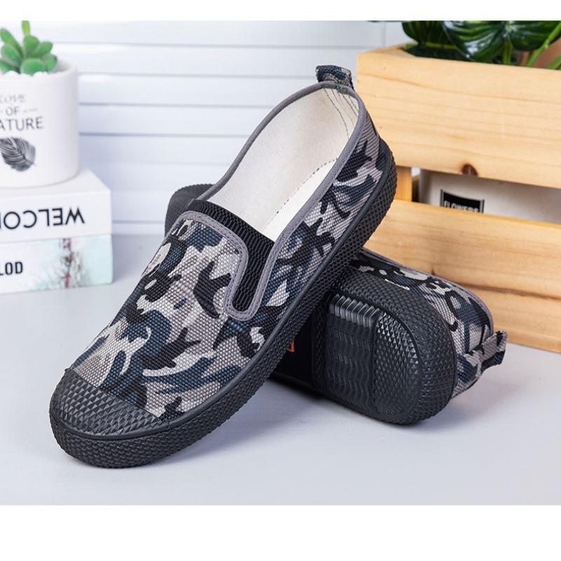 One-pedal lazy shoes, sneakers, rubber shoes, casual shoes, construction site work shoes, labor protection shoes, military training shoes, liberation