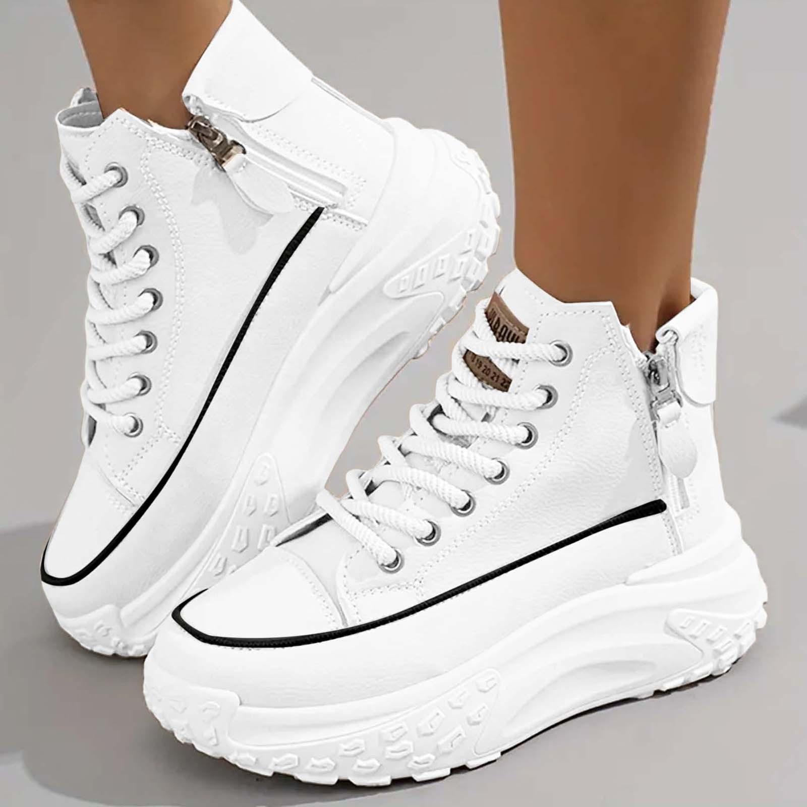 Women S Air 1 Low Casual Shoes Women S Thick Sole Fashionable Round Toe Casual Shoes Zapatillas De Mujer 35