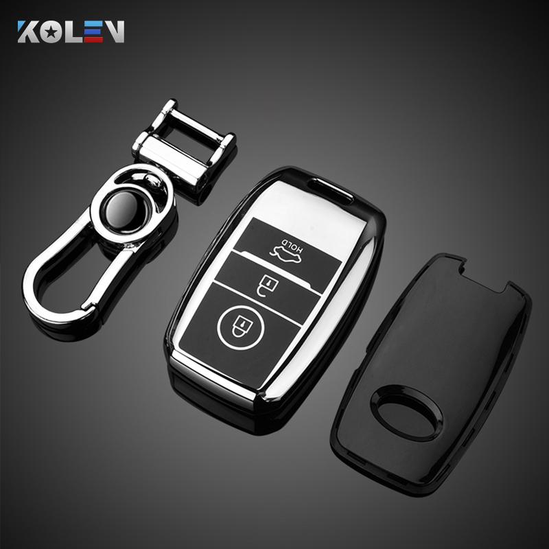 Soft Tpu Auto Smart Key Fob Cover Case Housing Fit For Kia Rio Rio5 Sportage Ceed Cerato K3 Kx3 K4 K5 Sorento Optima Picanto Auto Accessories