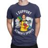 Unisexs TShirt I Support Unisexs Sports Vintage Pure Cotton Tees Short Sleeve Funny Cleaning Lady T Shirts O Neck Clothes Summer