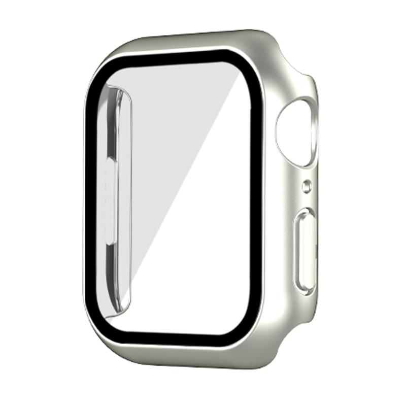 Glas+Abdeckung Für Apple Watch 9 Hülle 45mm 41mm 44mm 40mm 42mm 38mm Zubehör Beschichteter Displayschutz iWatch Serie 6 5 3 se 7 8