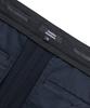 Musinsa Standard Wide Hidden Banding Crop Slacks [Navy]