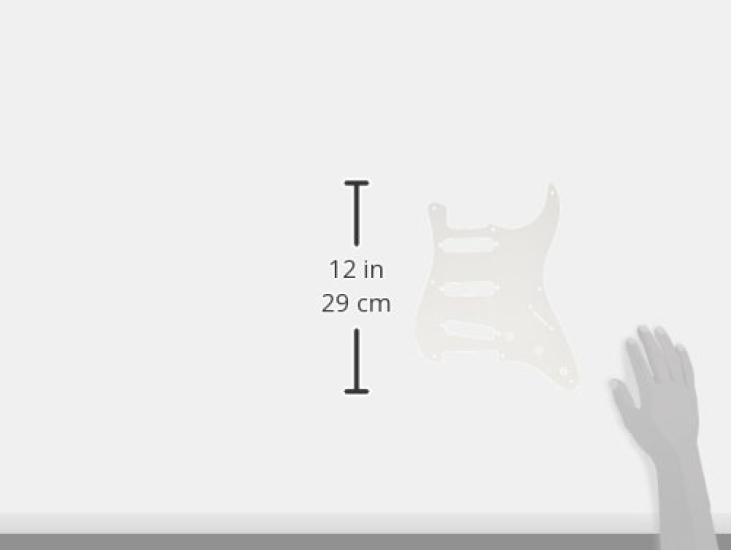 Fender Fender Pickguard STRATOCASTER PICKGUARDS WHITE 8-HOLE '50S VINTAGE-STYLE S/S/S