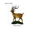 Deer Statue Home Decor Decorative Sculpture Outdoor Resin Animal Ornament Yard