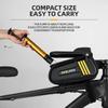 Xunting MTB Fahrradpumpe 80 PSI Fahrrad Manuelle Luftpumpe Ballon Reifenfüller Schrader Ventil Standpumpe Fahrradzubehör