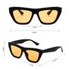 Cat's eye square sunglasses sunglasses European and American fashion UV sunscreen retro