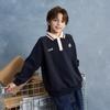 MQD Boy's Striped Polo Hoodie