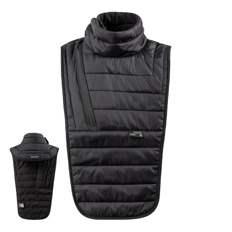 Warm Neck Wrap Cotton Padding Soft Windproof Neck Wrap Multifunctional Black Winter Neck Tube Gaiter For Women Men