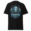 ZODIAC CANCER GOTHIC Black T-Shirt Vintage Unisex Astrology Tarot Tee All Sizes