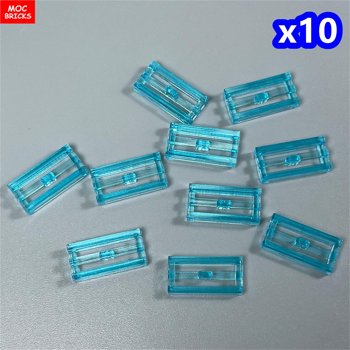 

100pcs/lot MOC Bricks Tile Modified 1x2 Grille featuring Bottom Groove Lip fit with 2412b Constructing Blocks DO-IT-
