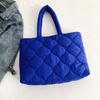 IELGY Large-Capacity Lightweight Simple One-Shoulder Portable Cotton Padded Bag