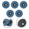 5pcs Grinding Discs Blue For Angle Grinder Wood Cutting