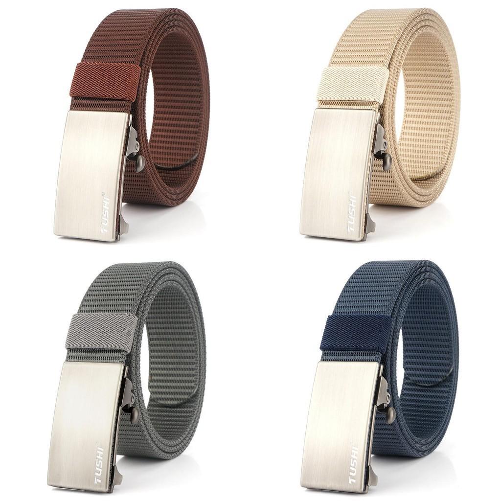 Unisex Belt Versatile And Slimming With Metal Buckle Belt Paired With Jeans