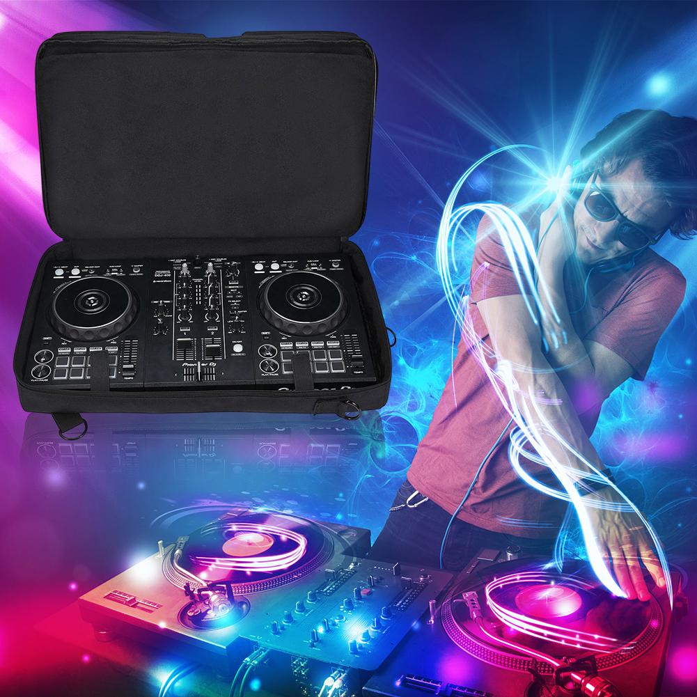 Portable DJ Controller Padded Storage Bags Turntables Protective Case Scratch-resistant for Pioneer DDJ-400 DDJ-FLX4