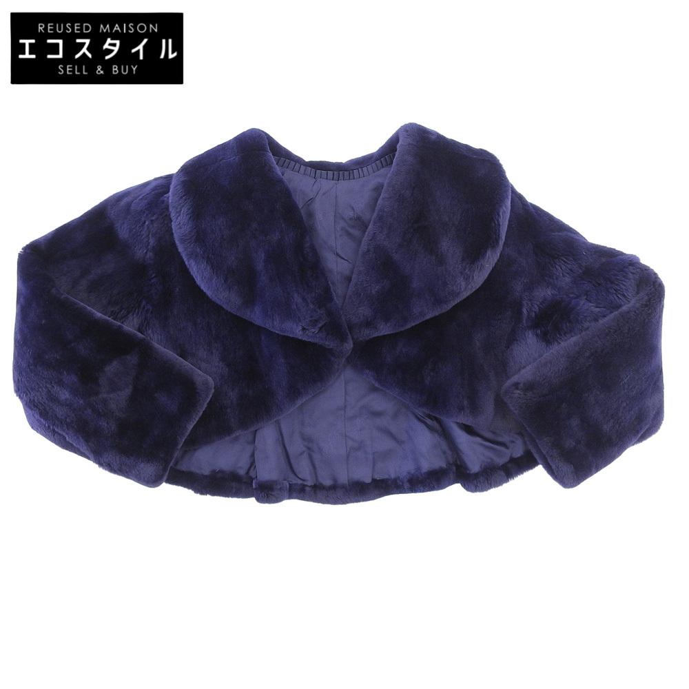 

OSFUR Excellent condition nutria, rex, and rabbit fur jacket, women s, purple Jacket ― purpleUsed