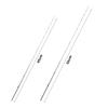 Fiberglass/Carbon Half-titanium Fishing Rod Tip Retractable Half/All Titanium Alloy Carbon Fiber Spinning Ice Fishing