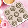 6/9/12 Hole Reusable Baking Tray Baking Pan Carbon Steel Cake Baking Mold Non-Stick Muffin DIY Cake Pan Moulds Donut Baking
