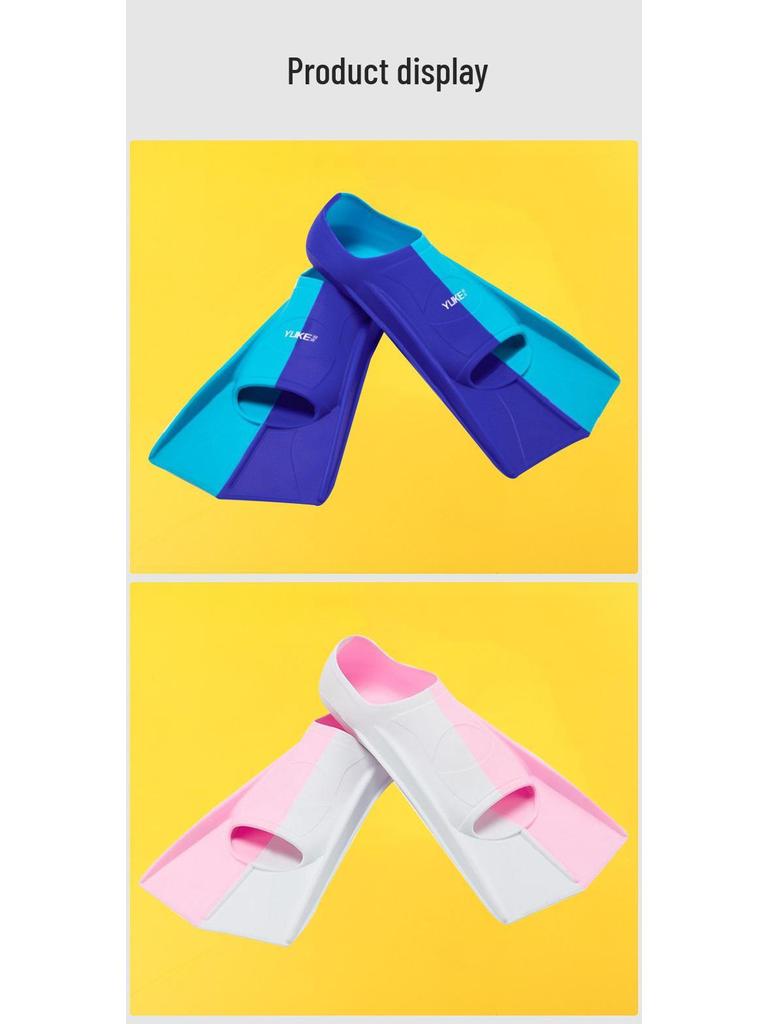 Professional Silicone Non-Slip Swimming & Diving Fins for Adults & Children, Ideal for Training