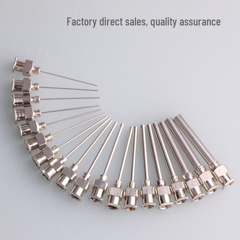1-Inch Stainless Steel Dispensing Needle Tip, 25MM 304, for Epoxy Glue Coating Dispensers