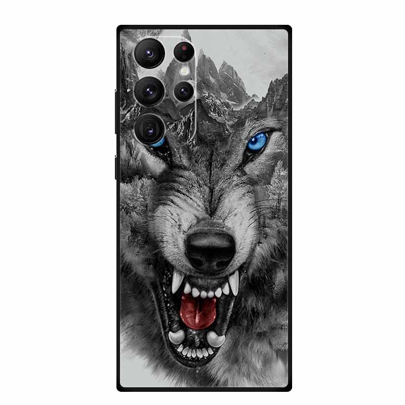 For Samsung S23 Ultra Phone Case Cover S23Ultra Black Silicone Soft Back Case For Samsung Galaxy S22 S23 Ultra Case S 23 Ultra
