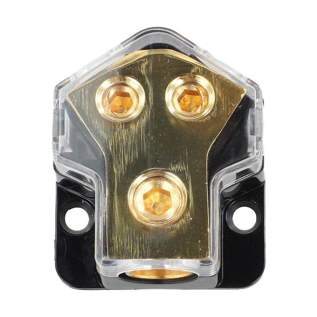 Car Audio Power Splitter 024 Gauge In Dual 4/8/10m Out High Strength Material for Marine and Automotive Applications