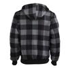 Men's  Winter Striped Casual Knitted Sweater Fashionable Hooded Jacket For Men