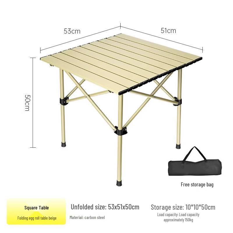 Ultra-light Portable Folding Outdoor Table & Chair Set for Camping and Picnics