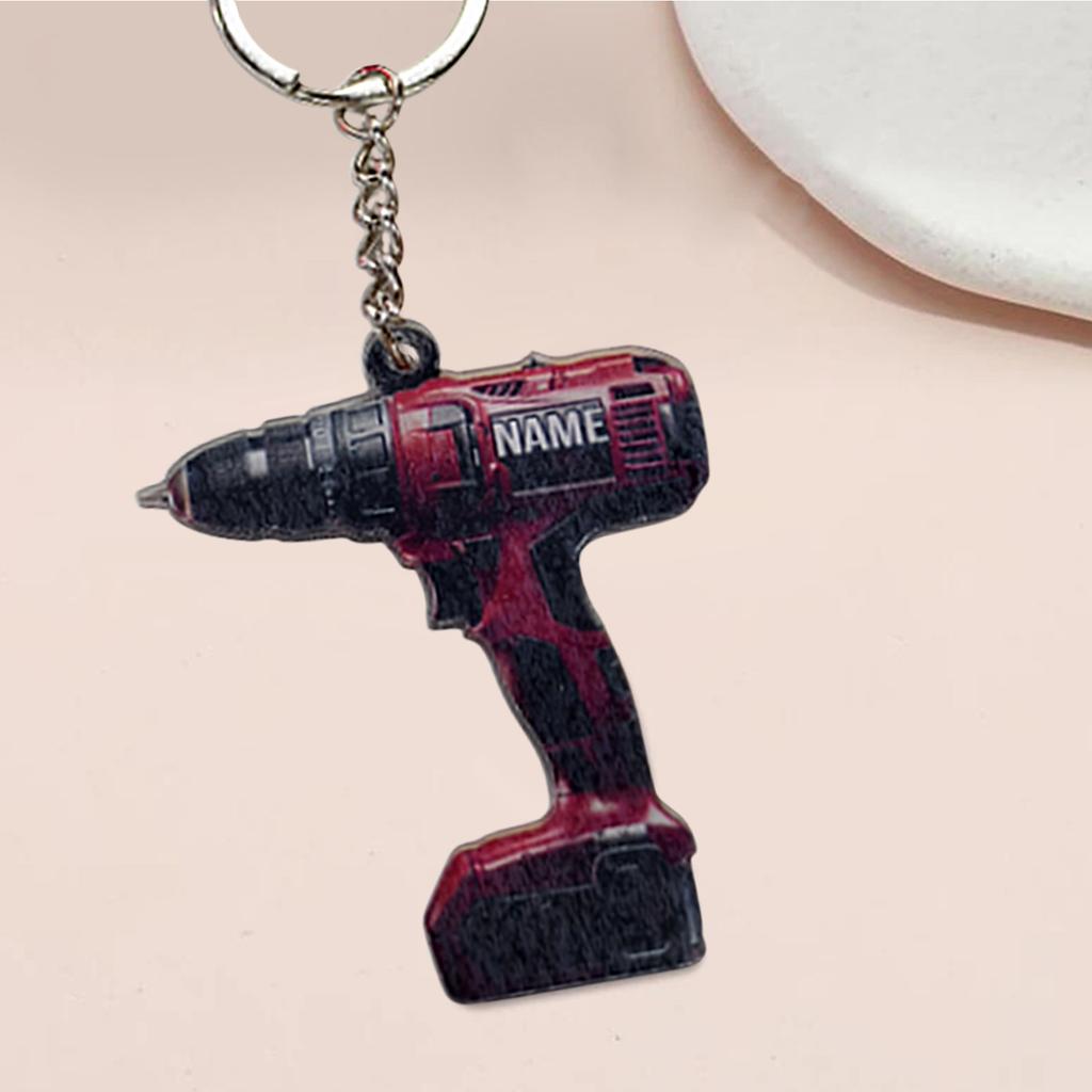 Fashionable Sturdy Acrylic Ophthalmometer Keychain Decoration for Optometry Enthusiasts And Backpack Accessories